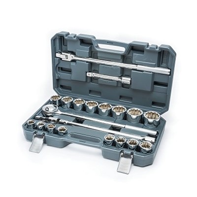 SET 21 PC MECHANICS TOOLS 3/4